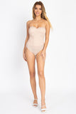 Alluring Lace Bodysuit in Nude