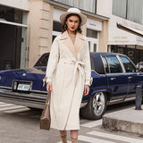 Dressy Belted Long Coat-coat-Primetime-Looks