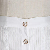 Primetime Looks-Lantern Sleeve Blouse W High Waist Skirt Set