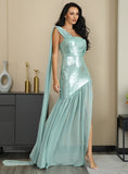 NATASHA Draped Maxi Dress