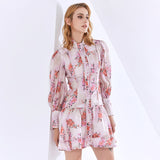 BELINDA Floral Print Mini Dress