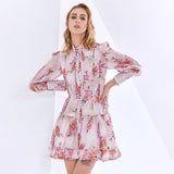 BELINDA Floral Print Mini Dress