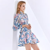 BELINDA Floral Print Mini Dress