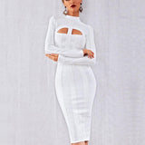 BETTINA Bandage Midi Dress